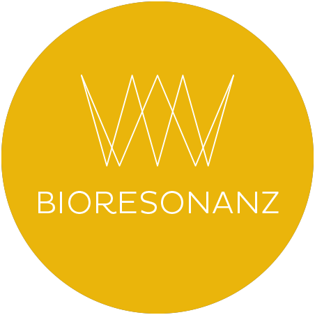 Bioresonanz Logo: verschobene Wellenformen